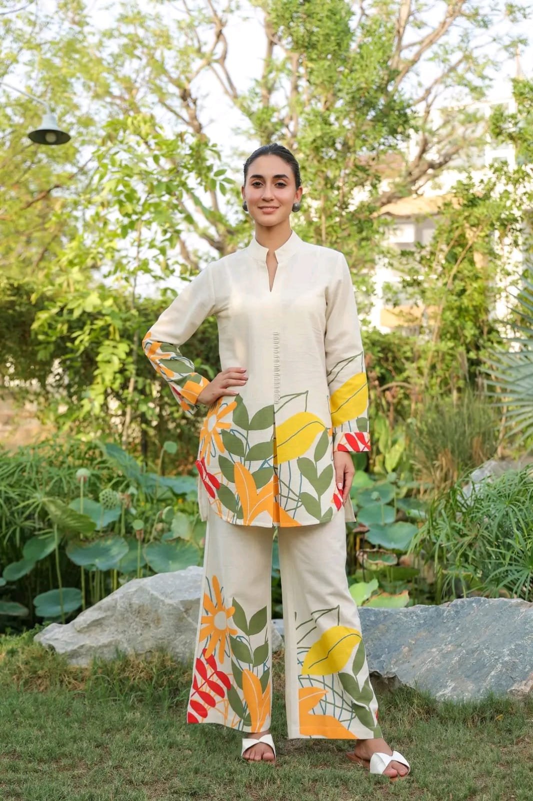 Cotton Flex Printed Coord Set